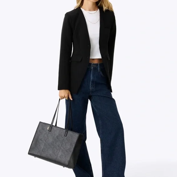 BEIS Black Work Tote - Picture 10 of 10